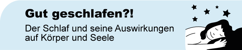 Unterrichtsmaterialien: gut geschlafen
